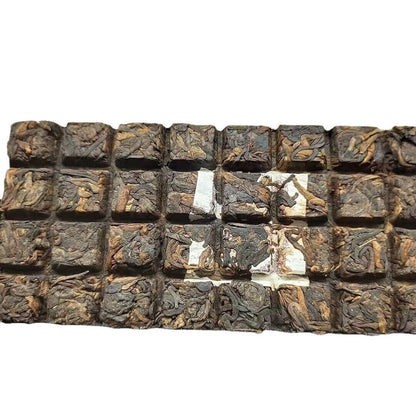 250g Yunnan 2015 Tea Old Tea Head Ripe Tea Pu-erh Tea Brick Tea