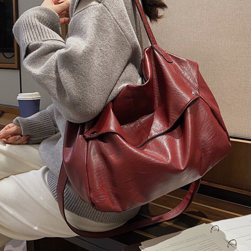 Leather Shoulder Handbags Women's Crossbody Bag Tote Bag Female Bag