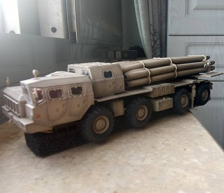 1:72 ARTISAN Tornado Multi Tube Self-propelled Rocket Launcher ABS Diecast Model