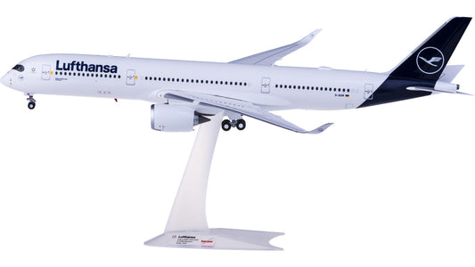 1:200 34CM Herpa Lufthansa AIRBUS A350-900 Passenger Airplane ABS Plastic Model