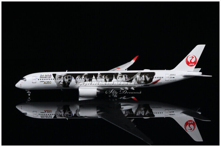 1:400 JC Wings JAPAN AIRLINES AIRBUS A350-900 Airplane Flap Down Diecast Model