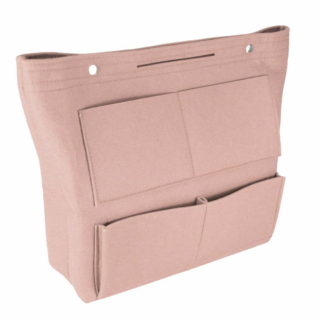 Multi-Pocket Tall Long Insert Bag Felt Purse Handbag Bag Liner Tote Organizer US
