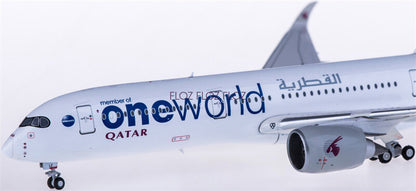 for JC Wings for Qatar for Airbus A350-900 A7-ALZ 1:400 Airplane Pre-built Model