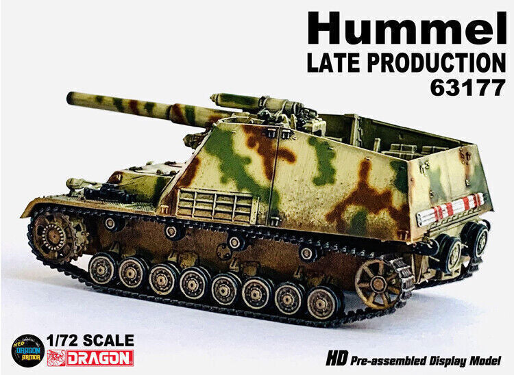 1/72 Dragon 63177 German Sd.Kfz.165 Wild Bee Self-propelled Howitzer Tank Model