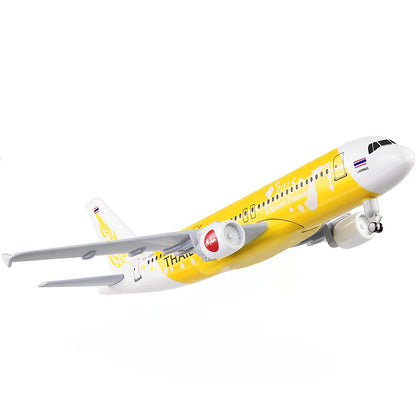 Alloy Airplane 16Cm Model Air Thailand A320 1:400 Aircraft Aviation Collection K