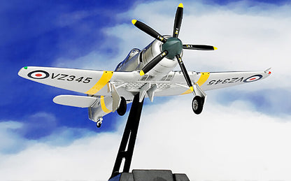 WITTY Hawker Sea Fury T20s Royal Navy VZ345 1/72 diecast plane model aircraft