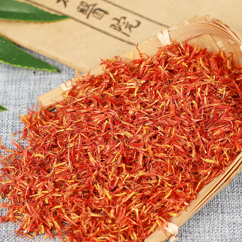 100g/500g High Quality Loose Safflower Tea Organic Healthy Herbal Tea Honghua 红花