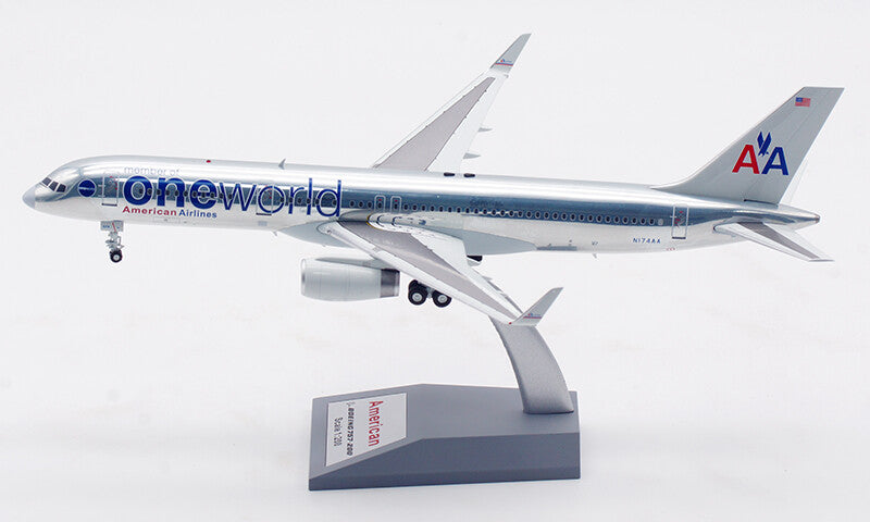 1:200 InFlight American Oneworld BOEING 757-200 Passenger Airplane Diecast Model