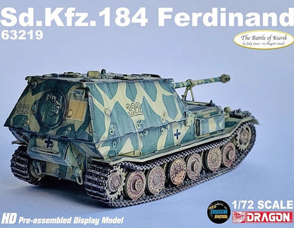 Dragon 1/72 German Ferdinand Anti-tank Jagdpanzer Kursk 1943 Model 63219