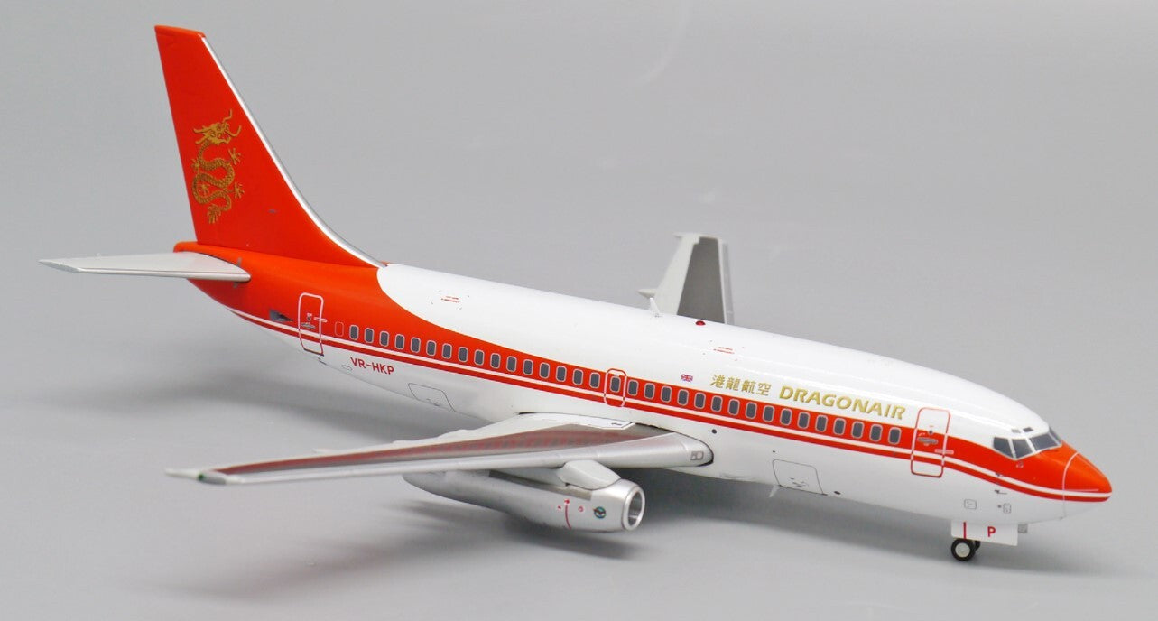 1:200 JC Wings Dragonair BOEING B737-200 Passenger Plane Diecast Aircraft Model