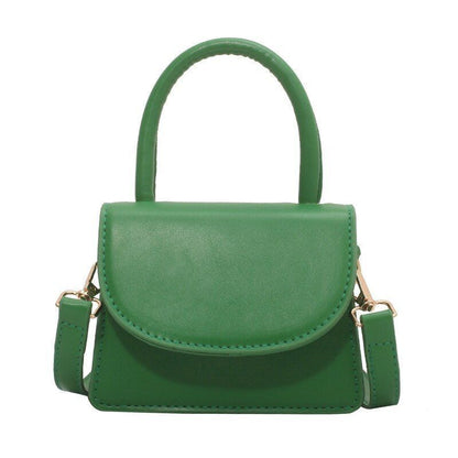 Mini Leather Flap Crossbody Bag Summer Shoulder Crossbody Bag Handbag 15*11*6 CM