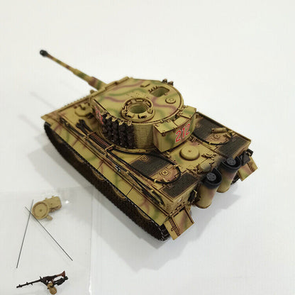 1/72 Tiger Tank Late Type 212 Weitmann Pokaji Village Finished Model Ornaments