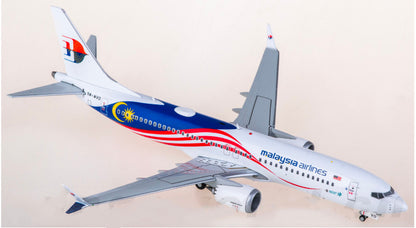 1:200 JC Wings Malaysia Airlines B737 MAX 8 Airplane Diecast Aircraft Model