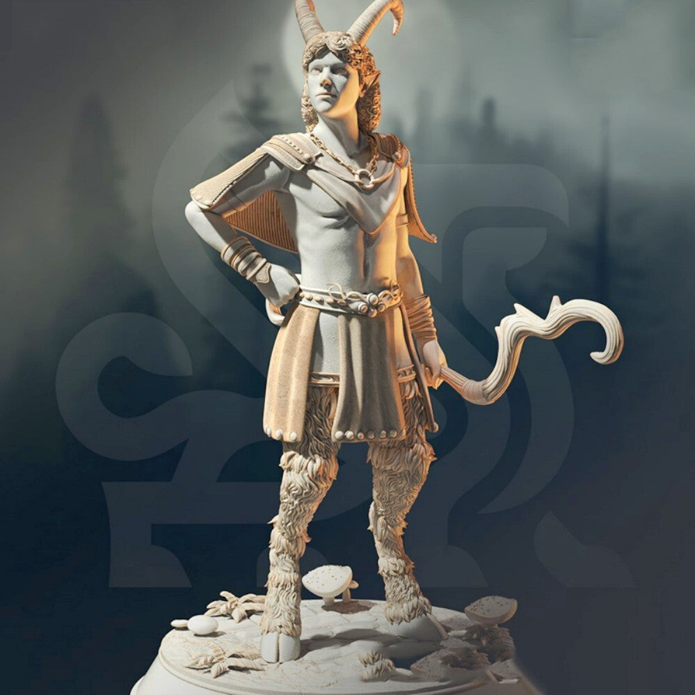 1/24 resin figure model Fantasy Goat Archer 3D Printing Unassembled unpainted