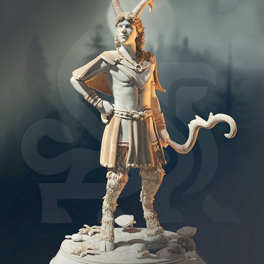 1/24 resin figure model Fantasy Goat Archer 3D Printing Unassembled unpainted