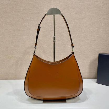 Underarm Bag Classic Style Vintage Shoulder Purse Genuine Leather Polyester Bags