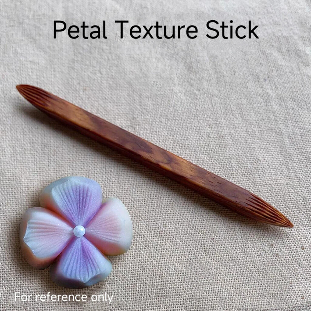 Cookie Stamp Japanese Waishi Petal Texture DIY Wagashi Dessert Cake Making Tools