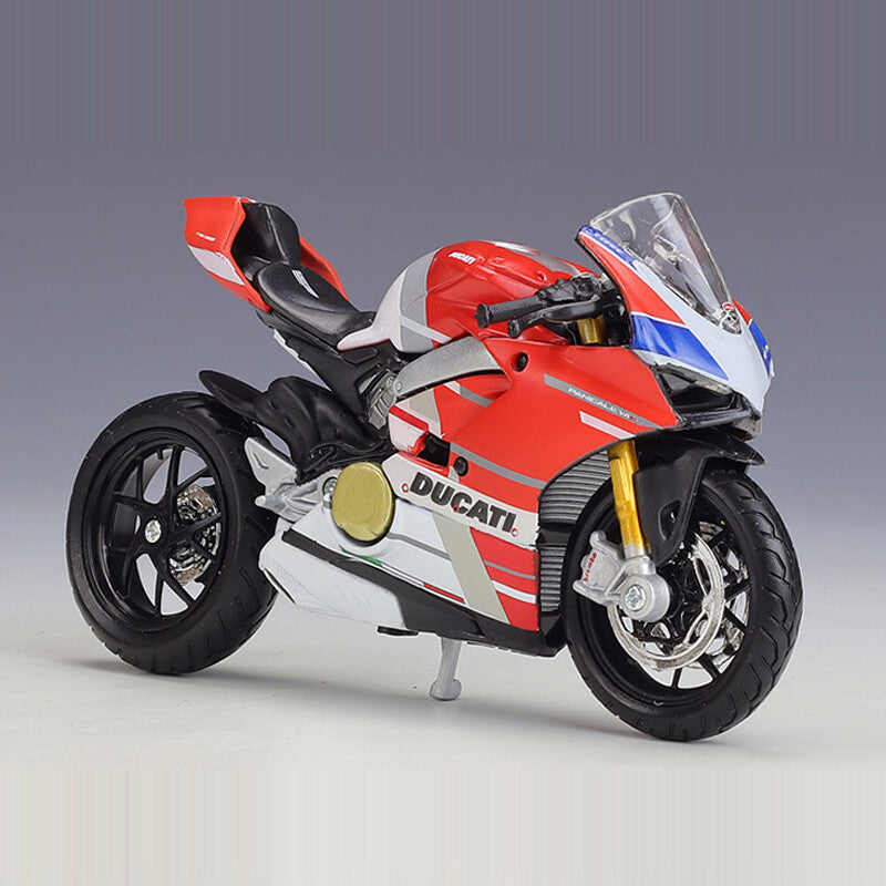 Ducati Panigale V4 S Corse Diecast Motorcycle Model 1:18 Scale Motorcycle Toys