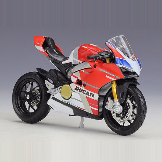 Ducati Panigale V4 S Corse Diecast Motorcycle Model 1:18 Scale Motorcycle Toys