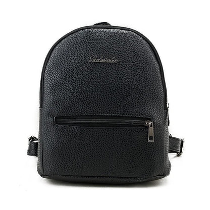 Waterproof Backpack Trendy Women Fashion Shoulder Bag Small Nylon School Bag 1PC