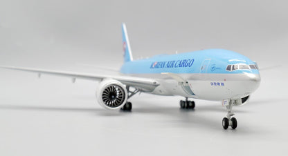1:200 32CM JC WINGS KOREAN AIR 777-200LRF Aircraft Plane Diecast Airplane Model