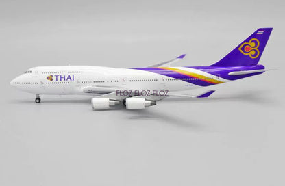 JC WINGS Thai Airlines for Boeing B747-400 HS-TGG 1:400 Aircraft Pre-built Model