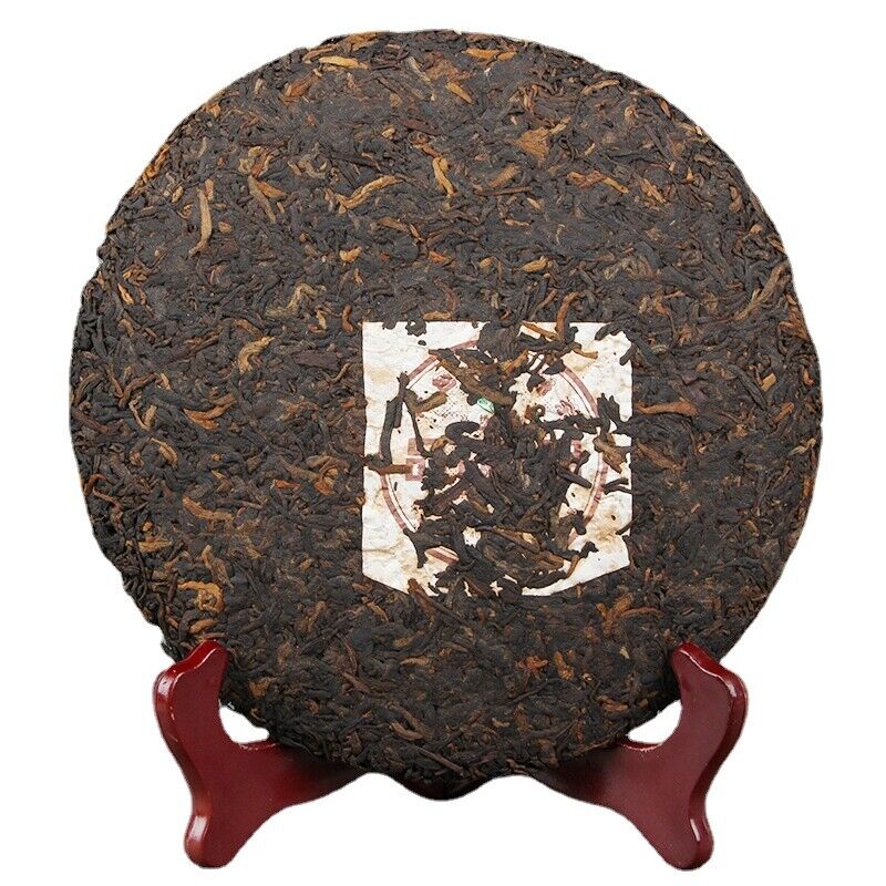 Pu'er Tea Factory Cloud Buds Pu'er Tea Ripe Tea Cake Yunnan Qizi Cha 400g/14.1oz