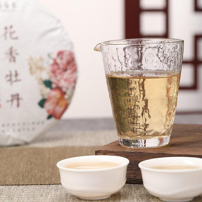 300g Fuding White Peony White Tea High Mountain Flower Fragrance Bai Cha Cake