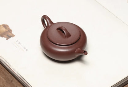 130cc chinese Yixing Handmade Zisha teapot Purple Clay HeYue Hu Gongfu Tea Pot