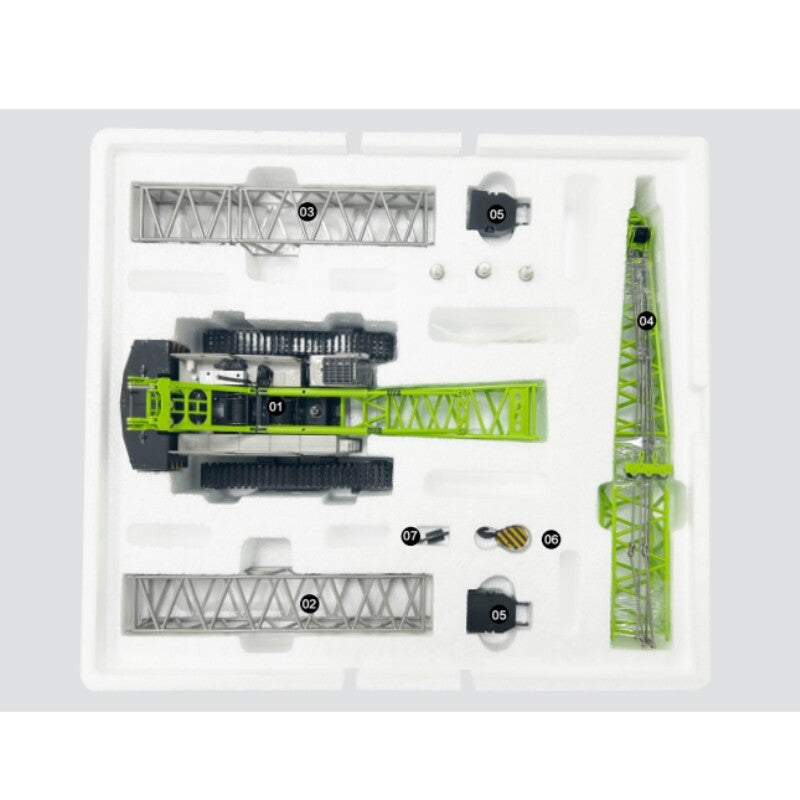 1:50 ZOOMLION ZCC1000V Crawler Crane Construction Machine Vehicles Diecast Model