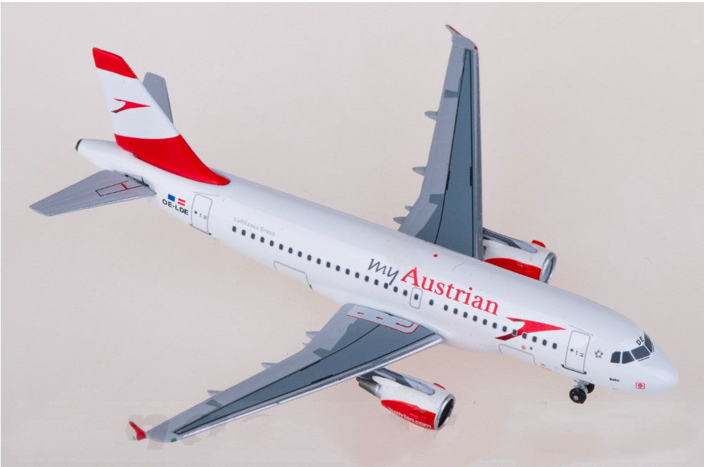 1:400 AeroClassics Austrian Airlines Airbus 319 Passenger Airplane Diecast Model