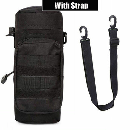 Outdoors Water Bottle Bag Tactical Climbing Camping Hiking Hunting Pouch 27*10cm