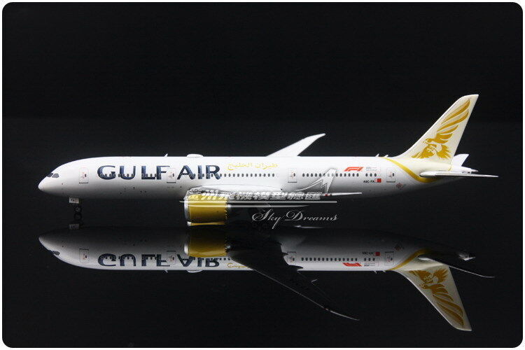 1:400 Phoenix GULF AIR BOEING 787-9 Passenger Airplane Diecast Aircraft Model