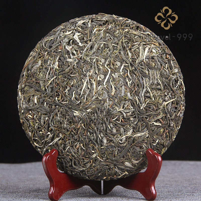 357g Pu'er Tea Cake 2019 Ancient Tree Raw Menghai Dark Tea Spring Yunnan