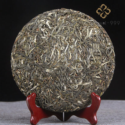 357g Pu'er Tea Cake 2019 Ancient Tree Raw Menghai Dark Tea Spring Yunnan