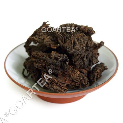 GOARTEA 2005 250g Supreme Yunnan Ripe Puerh Tea Natural Tuo Head Pu'er Tea-