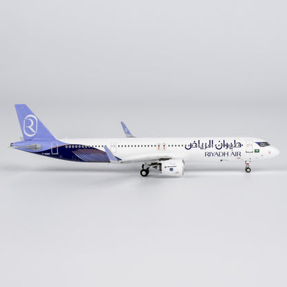 1:400 NGmodels Riyadh Air Airbus A321XLR Passenger Airplane Diecast Plane Model