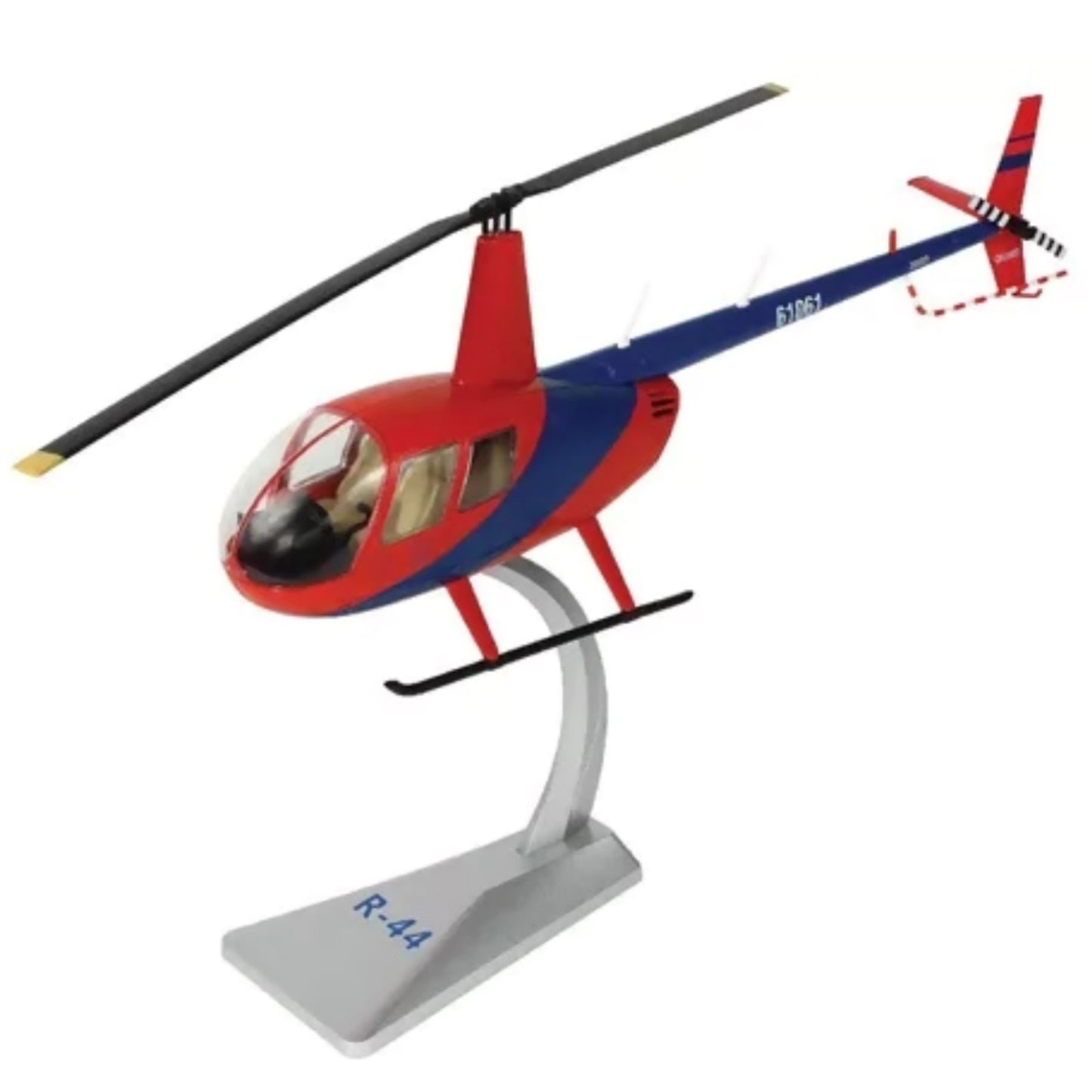 37cm Alloy 1/32 Scale R44 Raven Helicopter Aircraft Model Plane Toy Gift Decor
