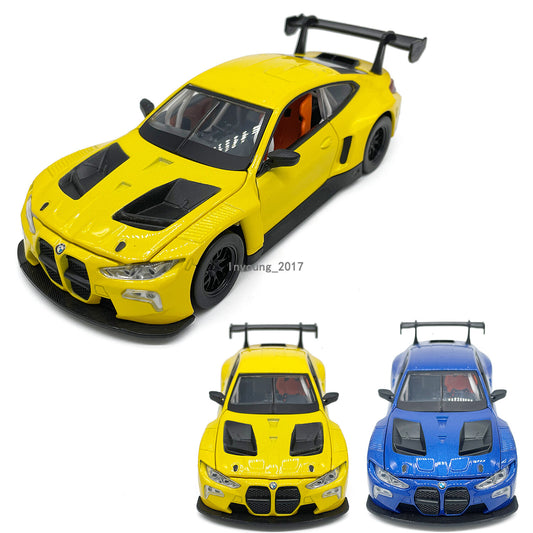 1/32 2023 BMW M4 GT3 Model Car Metal Diecast Toy Cars Toys for Boys Kids Gifts