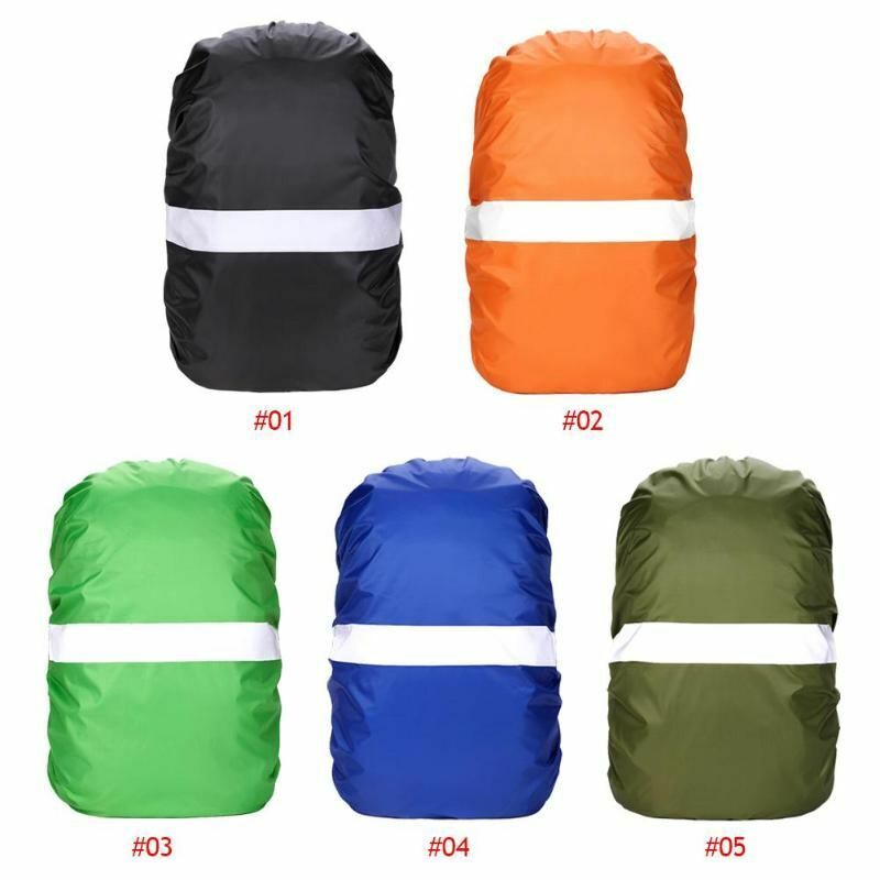 Adjustable Waterproof Dustproof Backpack Bag Reflective Rain Cover 39*28*18 CM