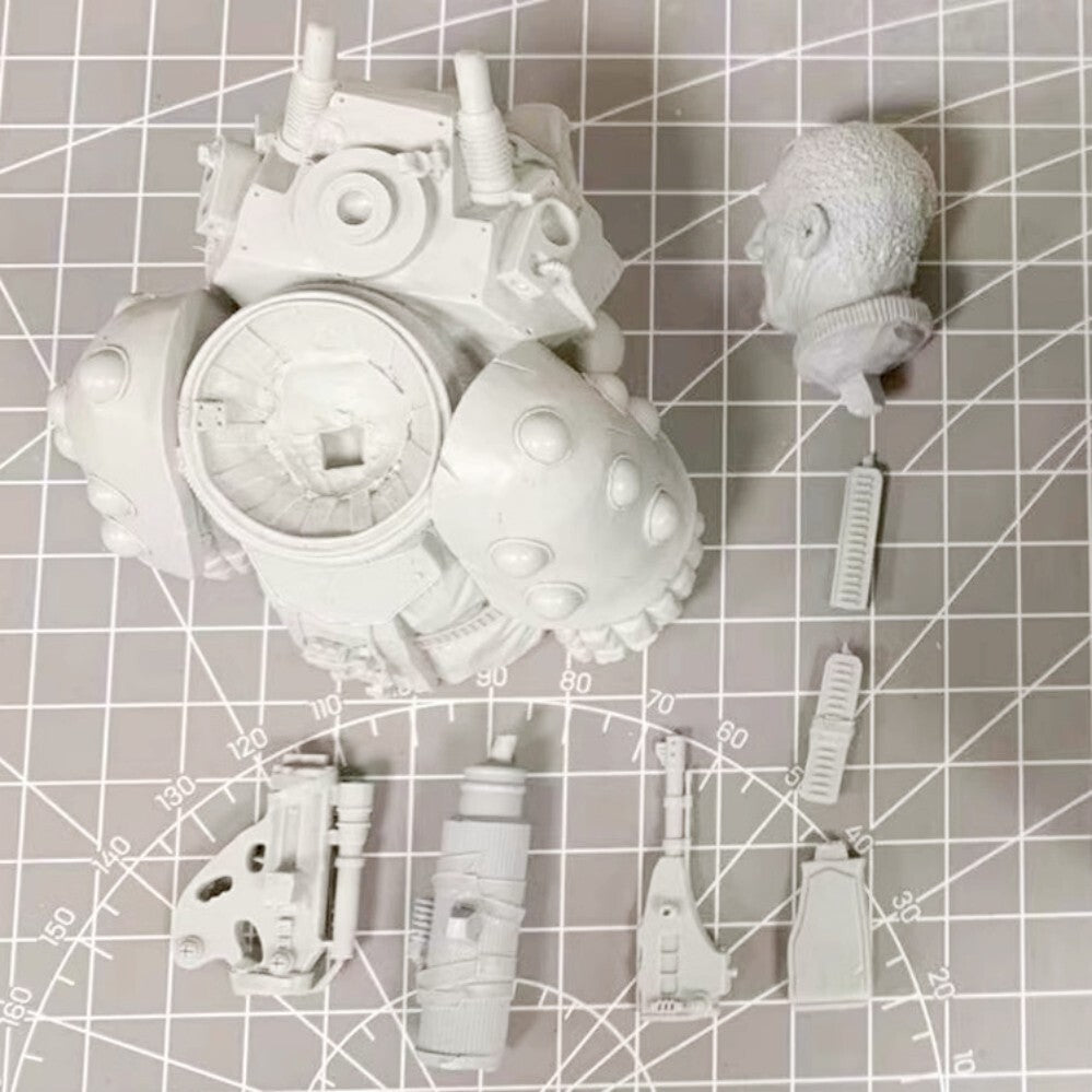 1/10 resin bust figure model Fantasy Warrior Wanderer Bust unassembled unpainted