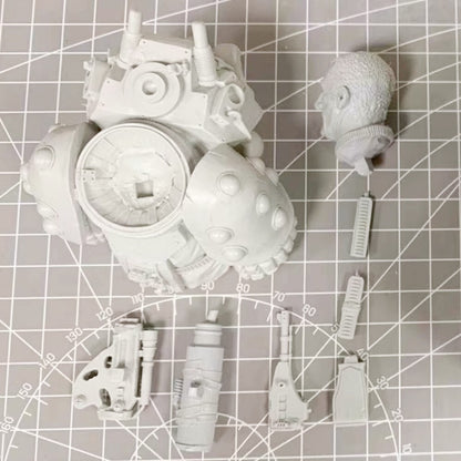 1/10 resin bust figure model Fantasy Warrior Wanderer Bust unassembled unpainted