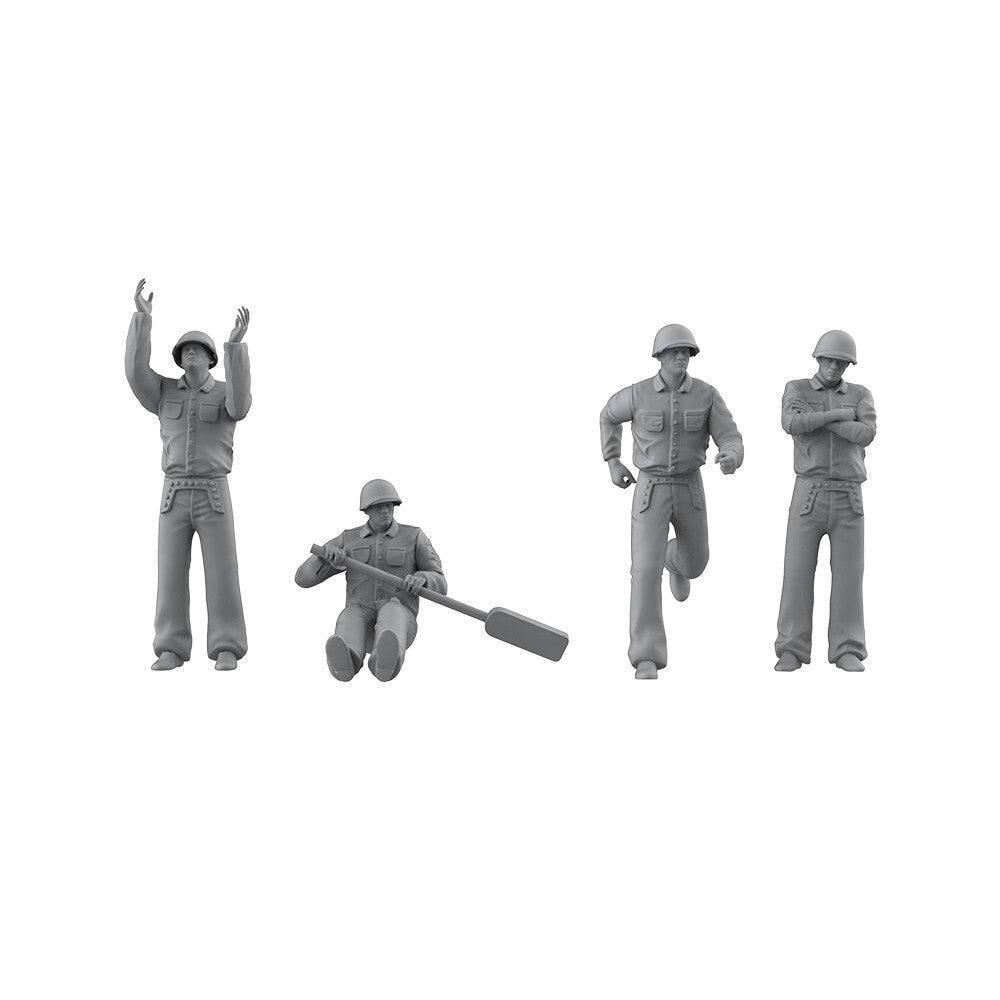 Yao's Studio SSCR144011 1/144 Model Upgrade Parts US Navy Sailors
