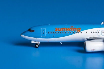 1:400 JC Wings Sunwing BOEING 737-800 Passenger Airplane Diecast Aircraft Model
