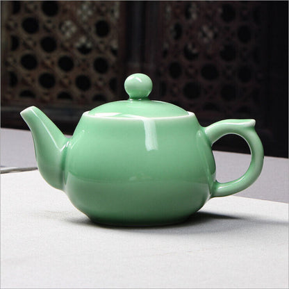 Longquan Celadon Kung Fu Teapot Creative Ceramic Tea Making Di Yao Mei Ziqing