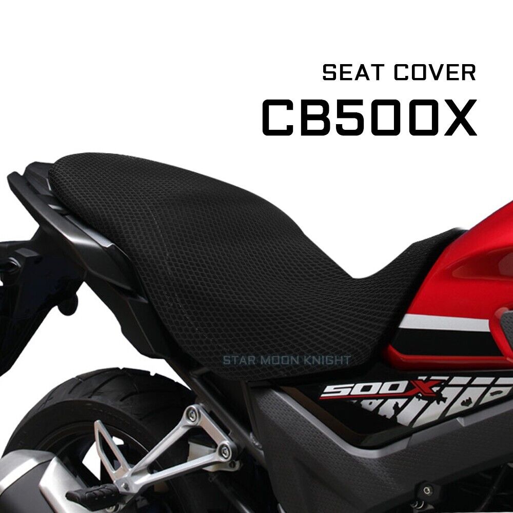 Breathable Seat Cover 3D Cushion Net Protect For Honda CB500X 2013 - 2022