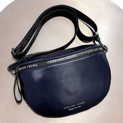 Waist Bags Shoulder Purse Belt Crossbody Pouch Genuine Leather Retro Chest Bag