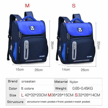 Childrens School Bags Boys Girls Backpacks Kids Orthopedic Waterproof Knapsack