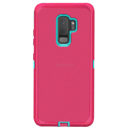 For Samsung Galaxy S9 /S9 PLUS Belt Holster Case Hard Shockproof Cover Accessory