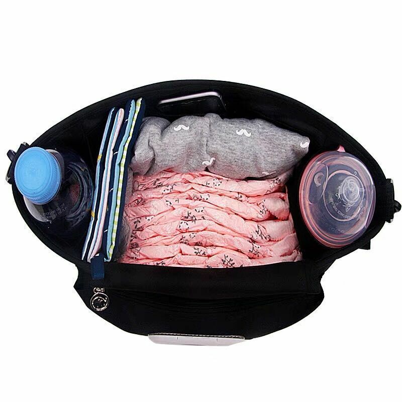 Baby Stroller Bag Mom Diaper Hook Carriage Waterproof Large Stroller Accessories